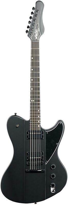 Schecter Ultra Electric Guitar, Satin Black, Full Straight Front