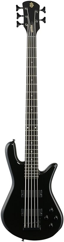 Spector Performer Electric Bass, 5-String, Black, Full Straight Front