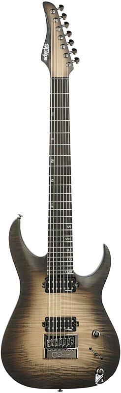 Schecter Banshee Mach 7-ET Electric Guitar, 7-String, Ember Burst, Full Straight Front