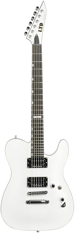 ESP LTD Eclipse 87 NT Electric Guitar, Pearl White, Full Straight Front