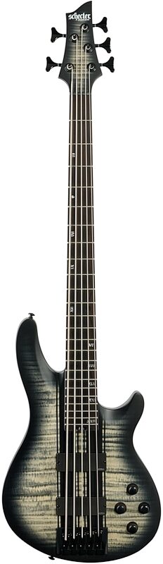 Schecter C-5 GT Electric Bass, Satin Charcoal Burst, Full Straight Front