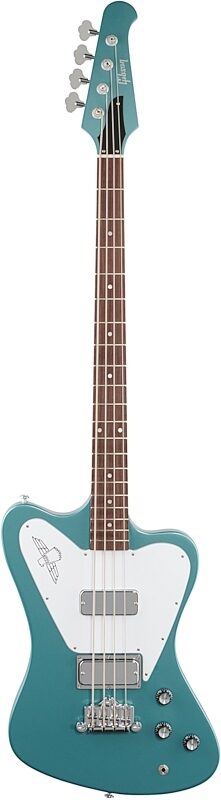 Gibson Non-Reverse Thunderbird Electric Bass (with Case), Pelham Blue, Full Straight Front