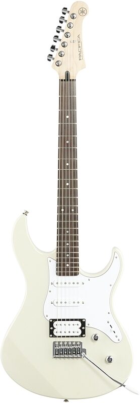 Yamaha PAC112V Pacifica Electric Guitar, Vintage White, Full Straight Front