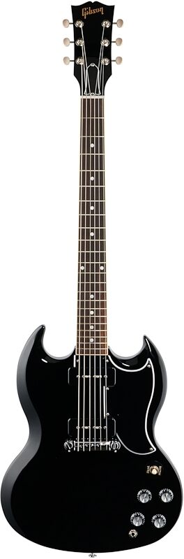 Gibson SG Special Electric Guitar (with Case), Ebony, Blemished, Full Straight Front