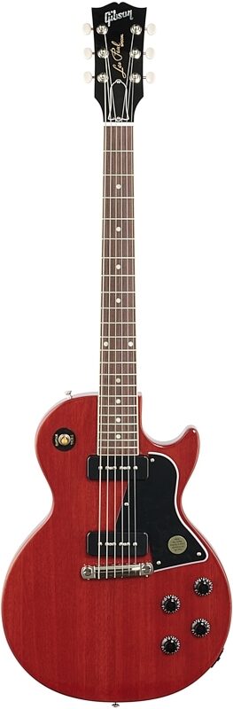 Gibson Les Paul Special Electric Guitar (with Case), Vintage Cherry, 18-Pay-Eligible, Full Straight Front
