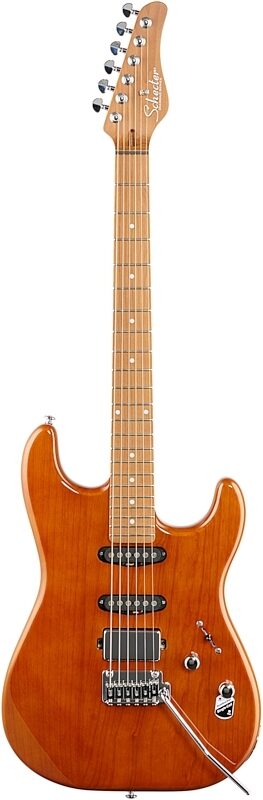 Schecter Traditional Van Nuys Electric Guitar, Natural Gloss, Full Straight Front