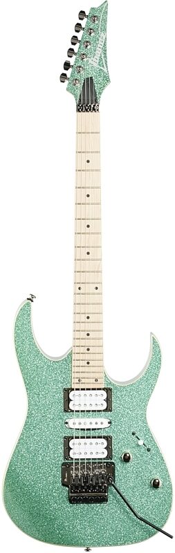 Ibanez RG470MSP Electric Guitar, Turquoise Sparkle, Full Straight Front