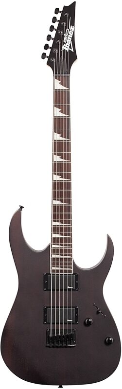Ibanez GRG121DX Electric Guitar, Walnut Flat, Full Straight Front
