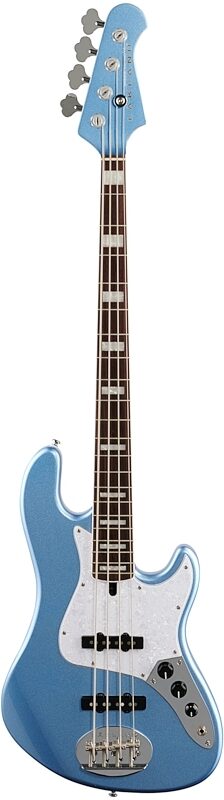 Lakland Skyline Darryl Jones 4 Bass Guitar, Lake Placid Blue, Full Straight Front