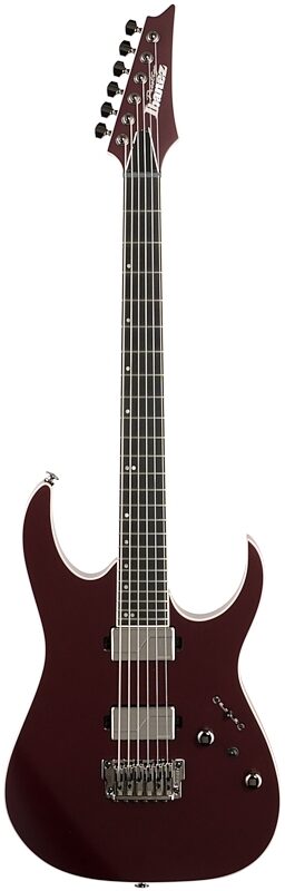 Ibanez RG5121 Prestige Electric Guitar (with Case), Burgundy Metallic Flat, Blemished, Full Straight Front