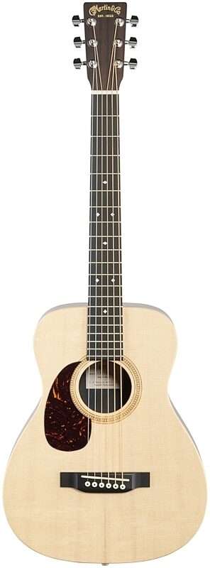 Martin LX1R Little Martin Acoustic Guitar, Left-Handed (with Gig Bag), New, Full Straight Front