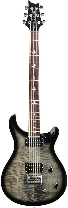 PRS Paul Reed Smith SE 277 Baritone Electric Guitar, Charcoal Burst, Full Straight Front