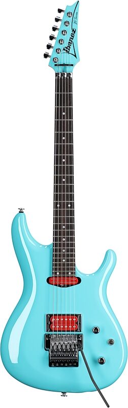 Ibanez JS2410 Joe Satriani Electric Guitar (with Case), Sky Blue, Full Straight Front