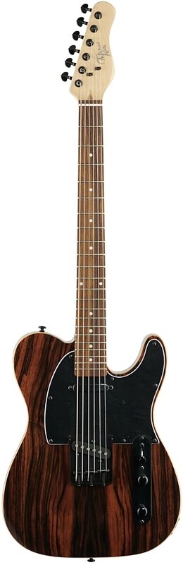 Michael Kelly Custom Collection '50s Electric Guitar, Pau Ferro Fingerboard, Striped Ebony, Full Straight Front