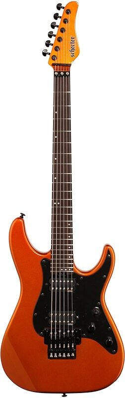 Schecter Sun Valley Super Shredder FR Electric Guitar, Lambo Orange, Full Straight Front