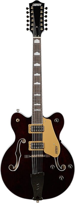 Gretsch G5422G-12 Electromatic Hollowbody Electric Guitar, 12-String, Walnut, Full Straight Front