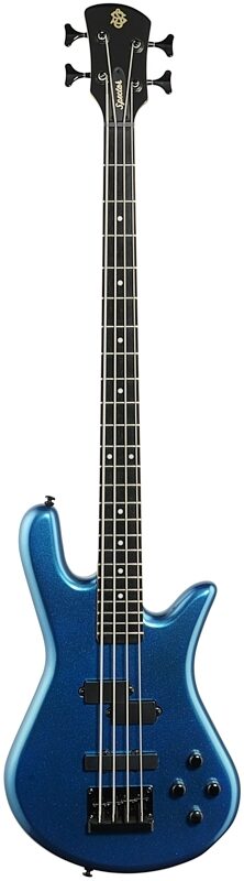Spector Performer 4 Electric Bass, Metallic Blue Gloss, Full Straight Front