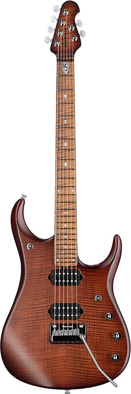 Ernie Ball Music Man Petrucci JP15 Electric Guitar (with Case), Sahara Flame, Full Straight Front