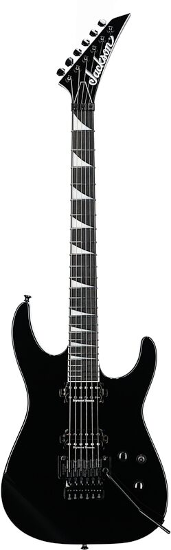 Jackson MJ Series Soloist SL2 Electric Guitar (with Case), Gloss Black, USED, Blemished, Full Straight Front
