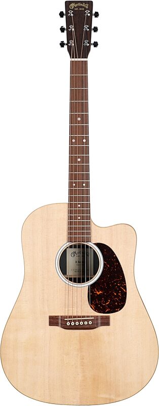 Martin DC-X2E Dreadnought Acoustic-Electric Guitar (with Gig Bag), Rosewood HPL Back and Sides, Full Straight Front
