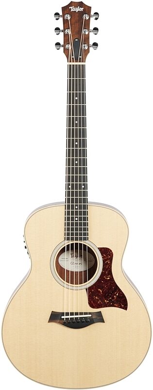 Taylor GS Mini-e Rosewood Acoustic-Electric Guitar, Natural, Full Straight Front