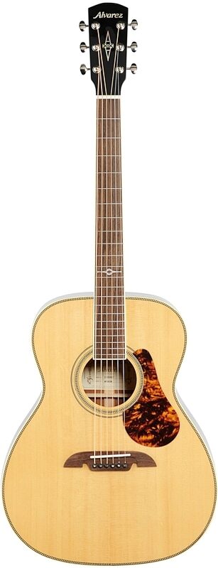 Alvarez Masterworks MF60OM Acoustic Guitar (with Gig Bag), Blemished, Full Straight Front