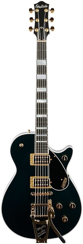 Gretsch G6228TGPE Player's Edition Jet BT Electric Guitar (with Case), Cadillac Green, Full Straight Front