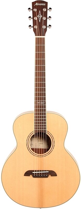 Alvarez LJ2 Little Jumbo Acoustic Guitar (with Gig Bag), Blemished, Full Straight Front