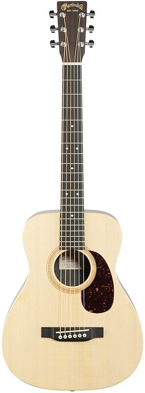 Martin LX1RE Little Martin Acoustic-Electric Guitar (with Gig Bag), New, Full Straight Front