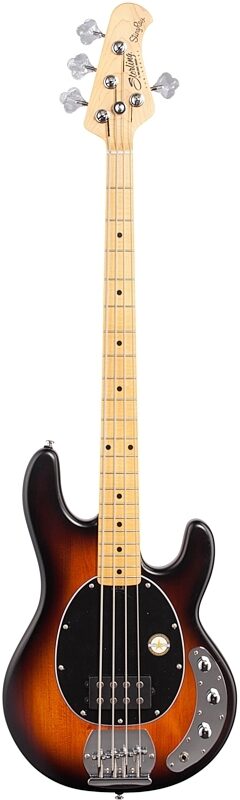 Sterling by Music Man StingRay Electric Bass, Vintage Sunburst, Full Straight Front