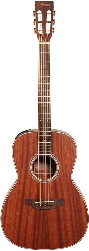 Takamine GY11ME New Yorker Acoustic-Electric Guitar, Natural Satin, Full Straight Front