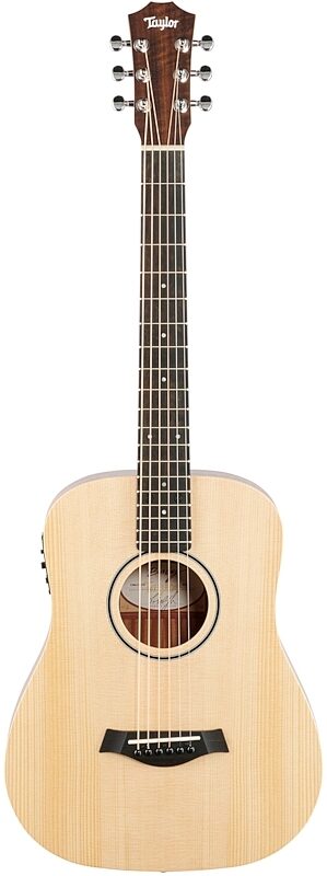 Taylor BT1e-W Baby Taylor 3/4-Size Acoustic-Electric Guitar, New, Full Straight Front