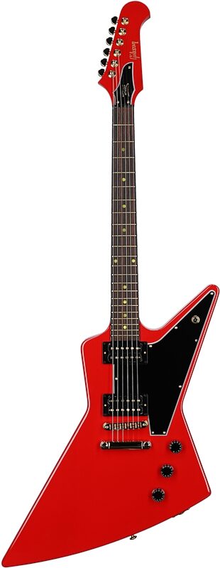 Gibson Lzzy Hale Signature Explorerbird Electric Guitar (with Case), Red, Full Straight Front
