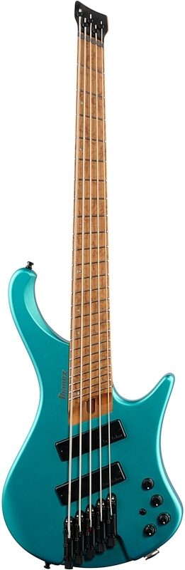 Ibanez EHB1005SMS Electric Bass, 5-String (with Gig Bag), Emerald Green, Full Straight Front
