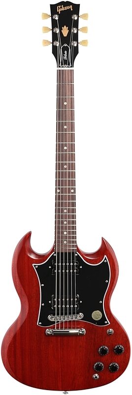 Gibson SG Tribute Electric Guitar (with Soft Case), Vintage Satin Cherry, Full Straight Front