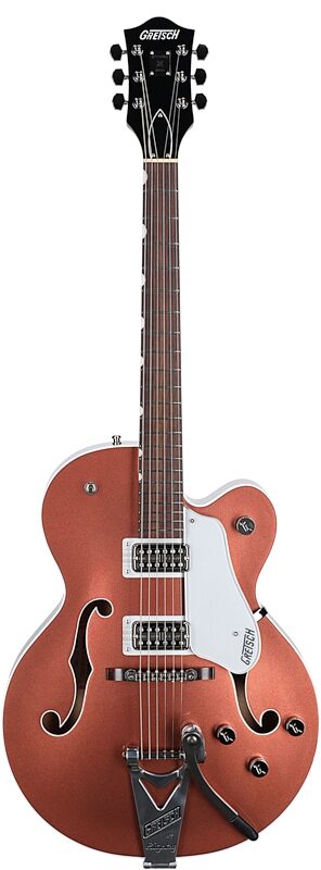 Gretsch G6118T Players Edition Anniversary Electric Guitar, 2-Tone Copper Sahara, Full Straight Front