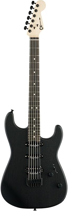 Charvel Pro-Mod San Dimas SD3 HSS HT Electric Guitar, Sassafras Black, Full Straight Front