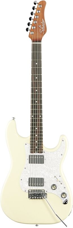 Schecter Jack Fowler Traditional Electric Guitar, Ivory White, Full Straight Front