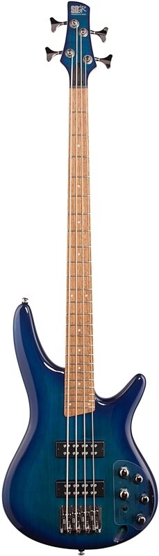 Ibanez SR370E Electric Bass, Sapphire Blue, Full Straight Front