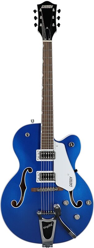 Gretsch G5420T Electromatic Hollowbody Electric Guitar, Azure Blue, Full Straight Front