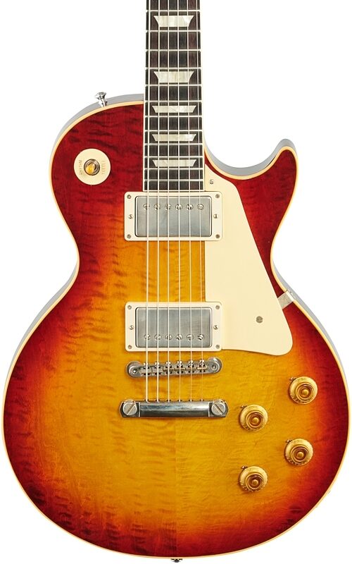 Gibson Custom 1959 Les Paul Standard Murphy Lab Ultra Light Aged Electric Guitar (with Case), Factory Burst, Serial Number 91278, Body Straight Front