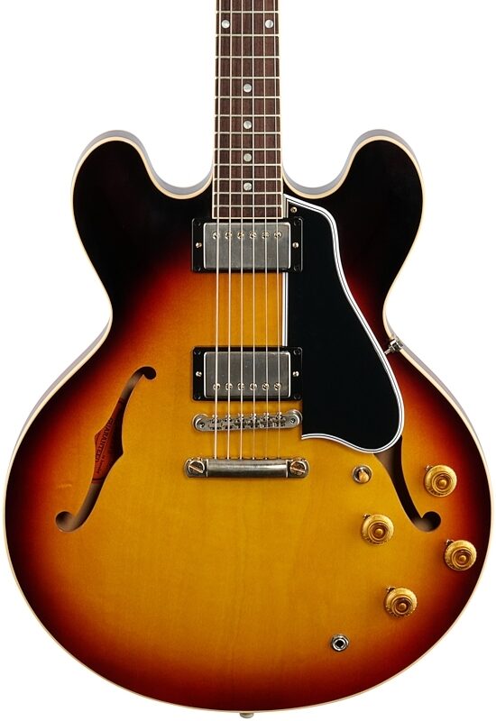 Gibson Custom 1959 ES-335 Reissue VOS Electric Guitar (with Case), Vintage Burst, Serial Number A90229, Body Straight Front