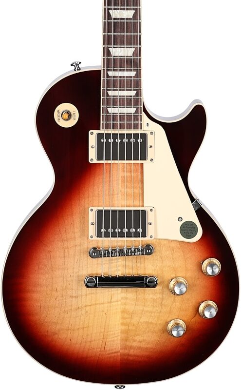 Gibson Les Paul Standard '60s Electric Guitar (with Case), Bourbon Burst, Serial Number 232210373, Body Straight Front
