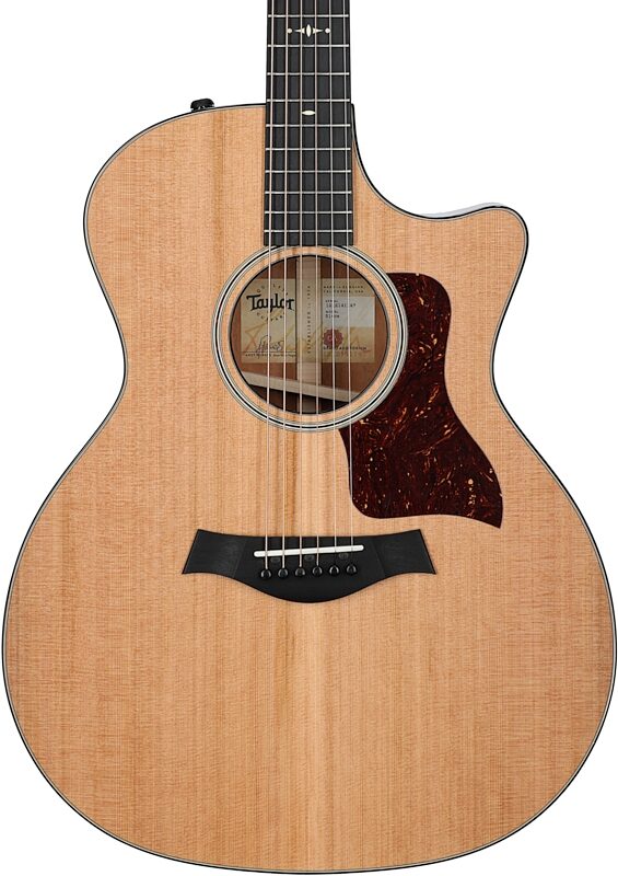 Taylor 514CE Grand Auditorium Cutaway Acoustic-Electric Guitar (with Case), New, Serial Number 1212141147, Body Straight Front