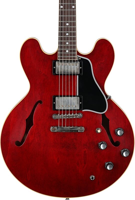 Gibson Custom 1961 ES-335 Murphy Lab Ultra Light Aged Electric Guitar (with Case), 60s Cherry, Serial Number 120269, Body Straight Front