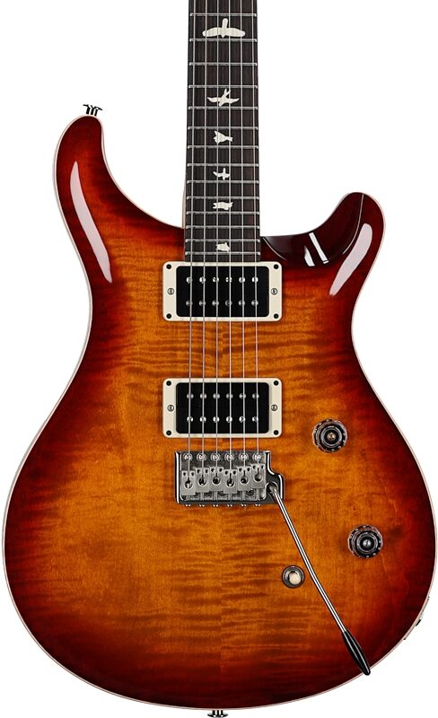 PRS Paul Reed Smith CE24 Electric Guitar (with Gig Bag), Dark Cherry Sunburst, Serial Number 0334917, Body Straight Front