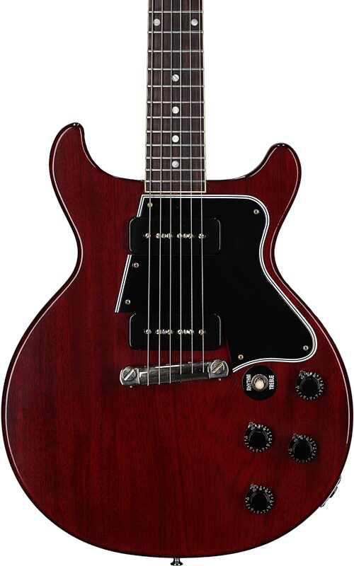 Gibson Custom 1960 Les Paul Special Double Cut Electric Guitar (with Case), Cherry, Serial Number 02373, Body Straight Front