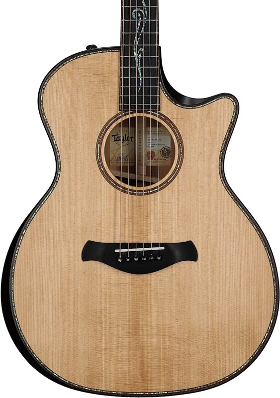 Taylor Builder's Edition K14ceV Grand Auditorium Acoustic-Electric Guitar, Kona Burst, Serial Number 1204262182, Body Straight Front