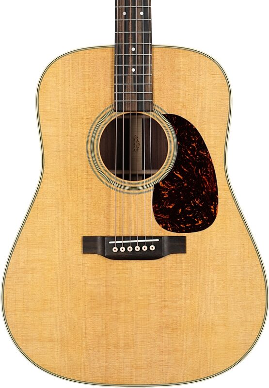 Martin D-28 Reimagined Dreadnought Acoustic Guitar (with Case), Natural, Serial Number M2622991, Body Straight Front