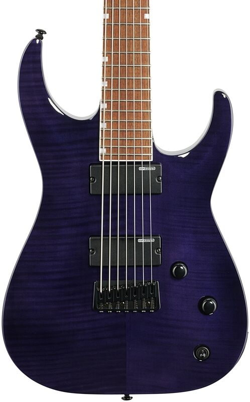 ESP LTD Brian Head Welch SH207 Electric Guitar, See-Thru Purple, Body Straight Front